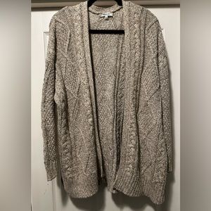 Madewell long sleeve open sweater size large
